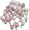 10 Pcs Natural Pearl Pendants - Rice Shape Cultured Freshwater Mixed Color Pearl Bead Pendant Charms for Jewelry Making